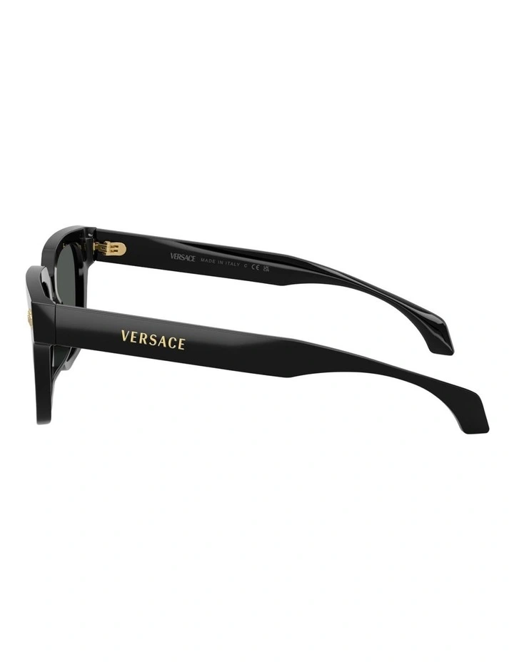 Versace Acetate Sunglasses in Black image 3