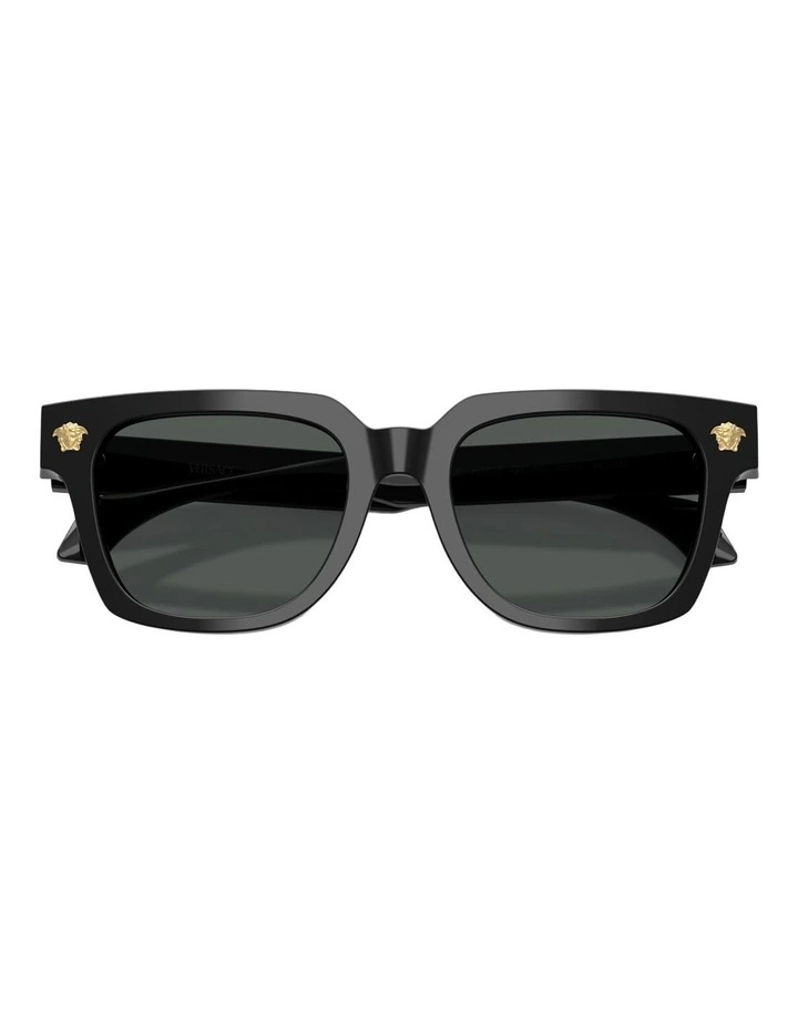 Versace Acetate Sunglasses in Black image 4