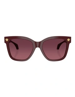 Versace  Acetate Sunglasses in Red