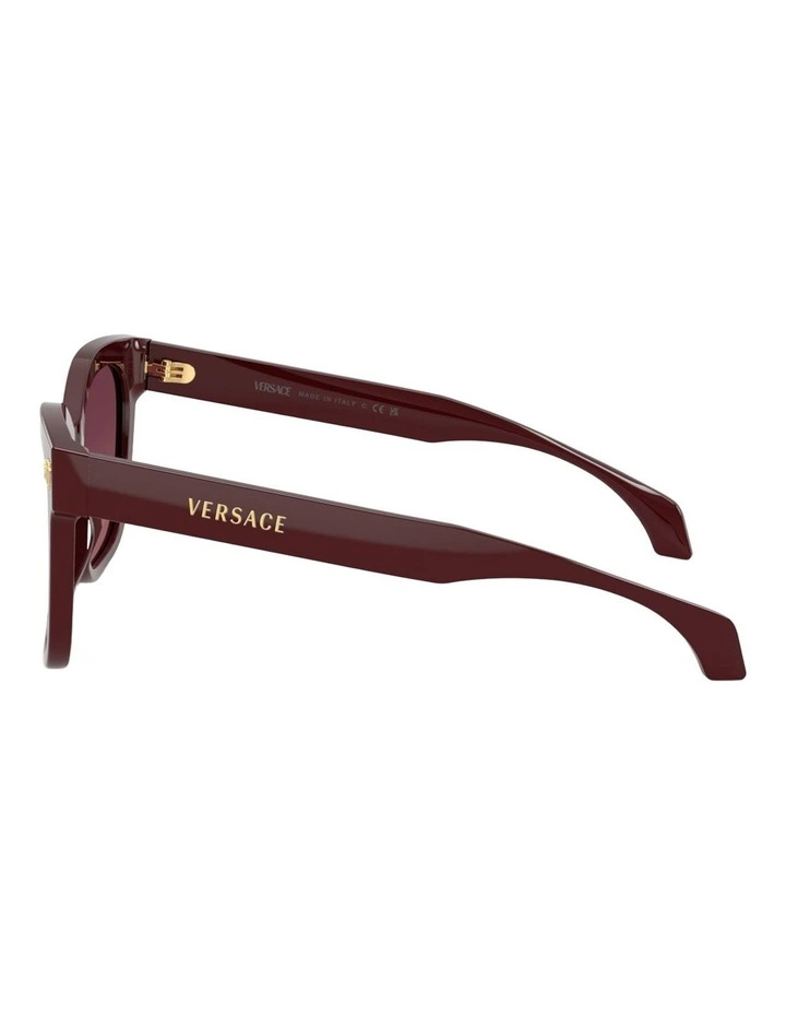 Versace Acetate Sunglasses in Red image 2