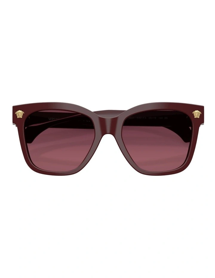 Versace Acetate Sunglasses in Red image 3