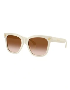 Versace  Acetate Sunglasses in White