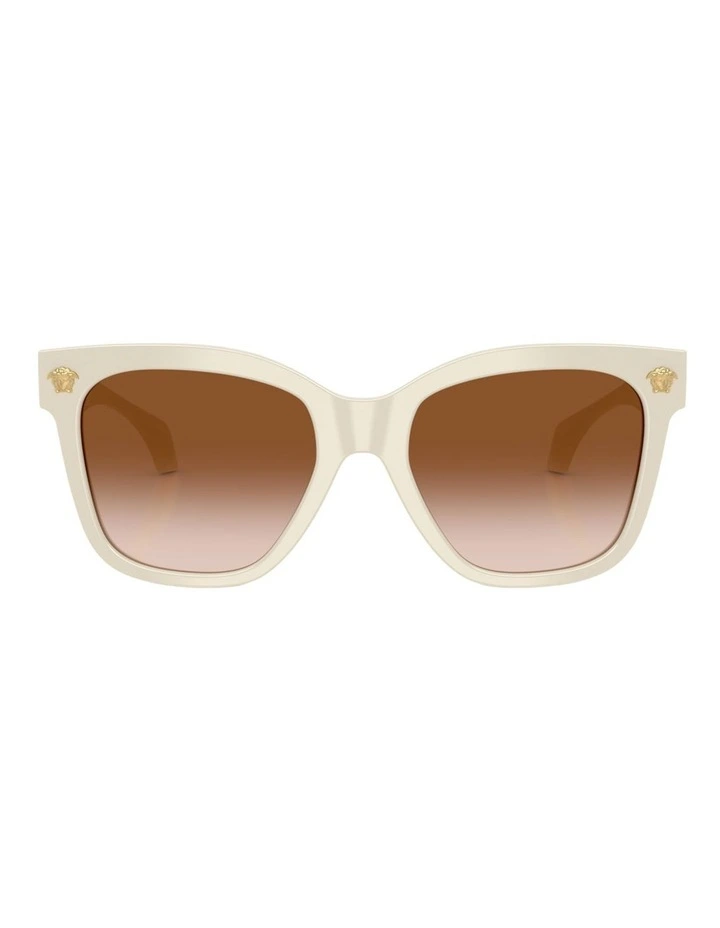 Versace Acetate Sunglasses in White image 2