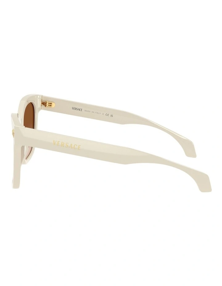 Versace Acetate Sunglasses in White image 3