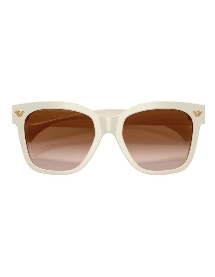 Versace Acetate Sunglasses in White image 4
