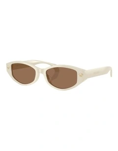 Versace  Acetate Sunglasses in White
