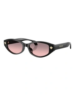 Versace  Acetate Sunglasses in Black