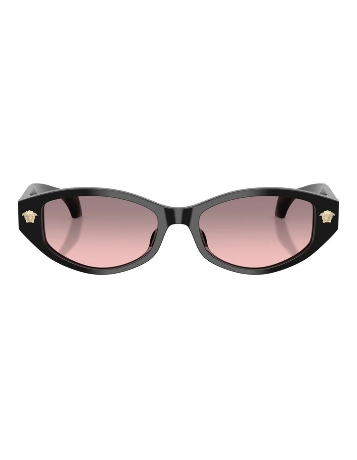 Versace Acetate Sunglasses in Black image 2