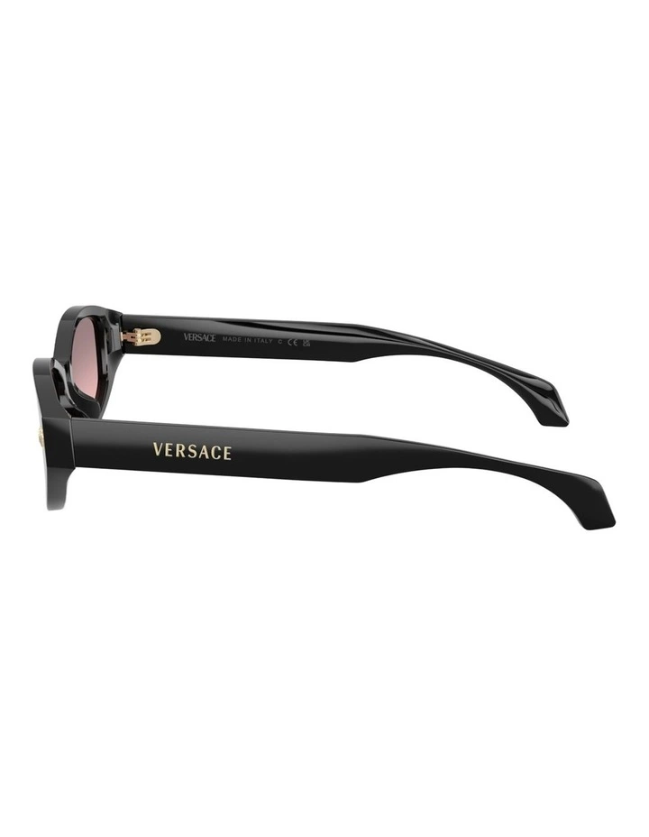 Versace Acetate Sunglasses in Black image 3