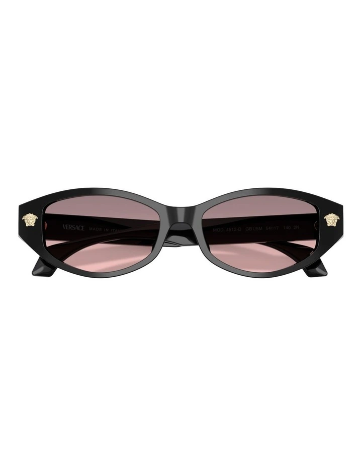 Versace Acetate Sunglasses in Black image 4