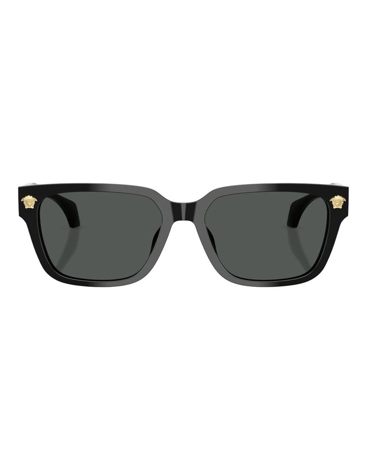 Versace Acetate Sunglasses in Black image 2