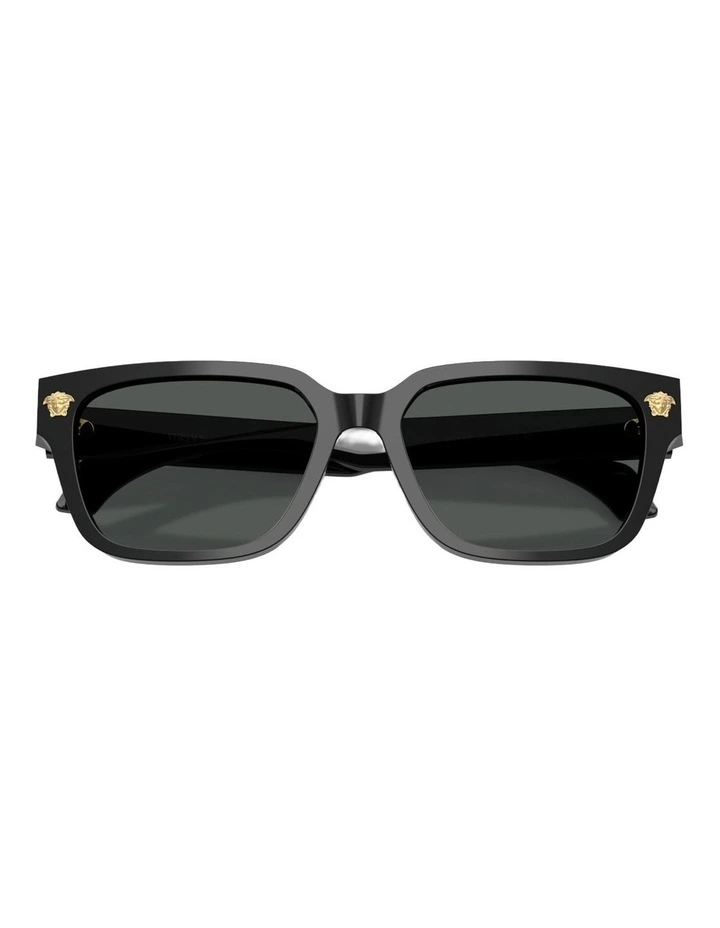 Versace Acetate Sunglasses in Black image 4