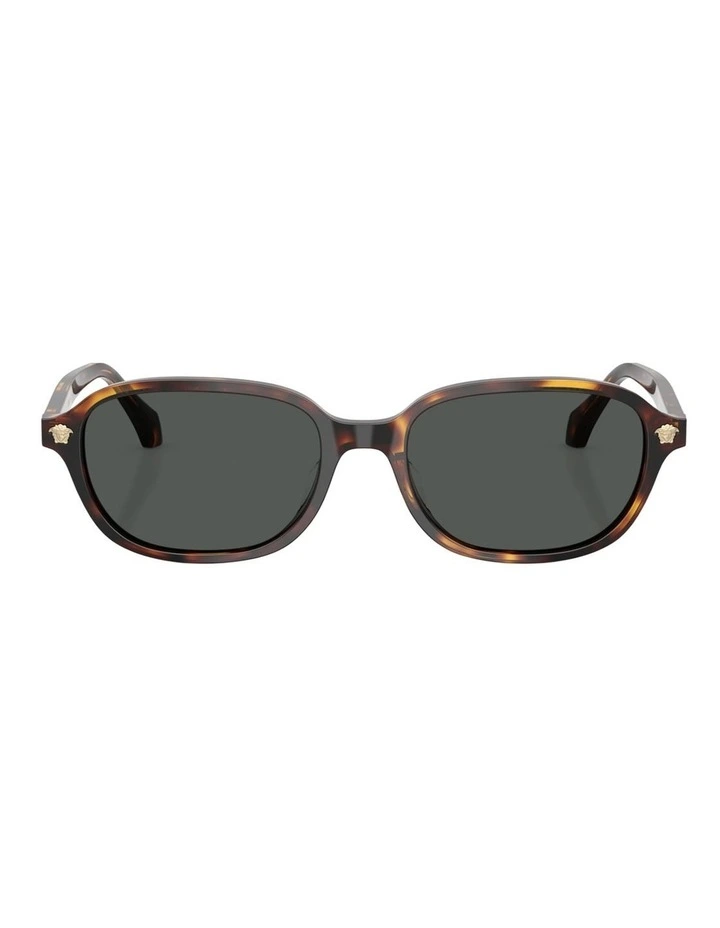 Versace Acetate Sunglasses in Tortoise image 1