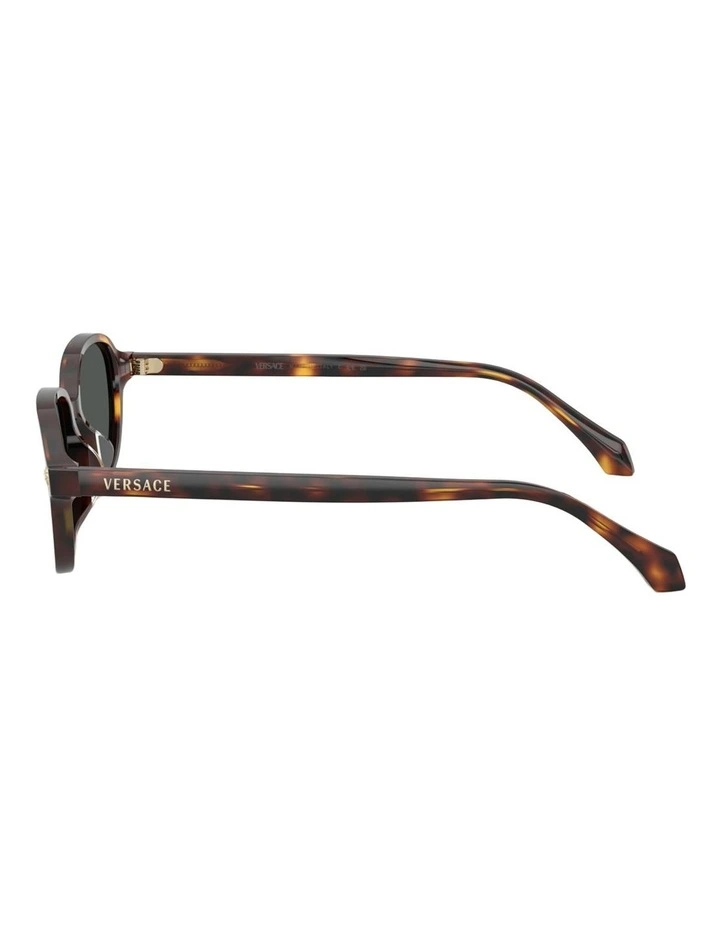 Versace Acetate Sunglasses in Tortoise image 3