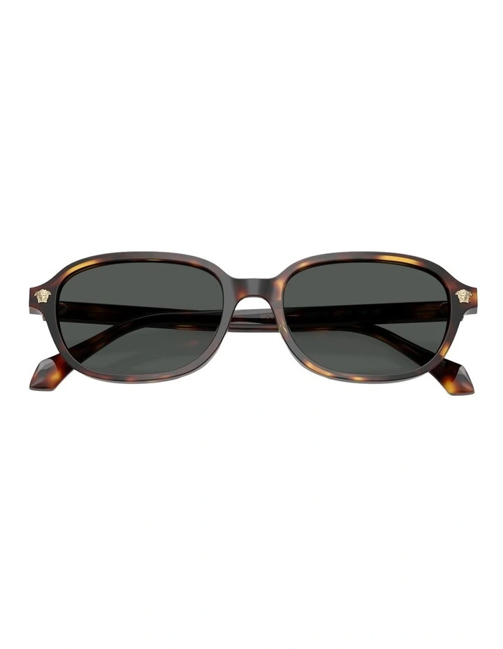 Versace Acetate Sunglasses in Tortoise image 4