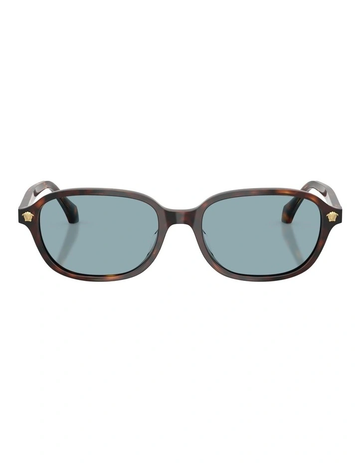 Versace Acetate Sunglasses in Brown image 1