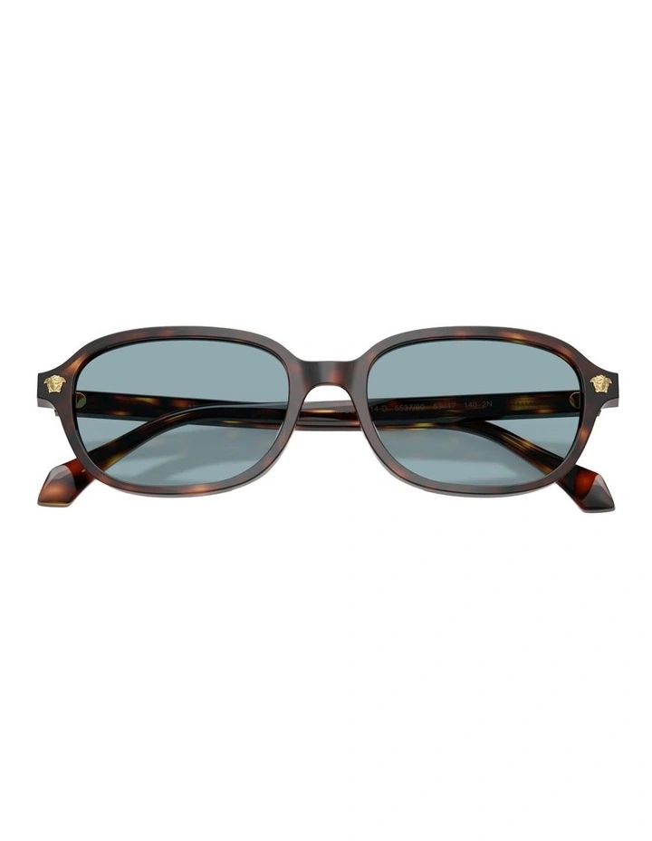 Versace Acetate Sunglasses in Brown image 4