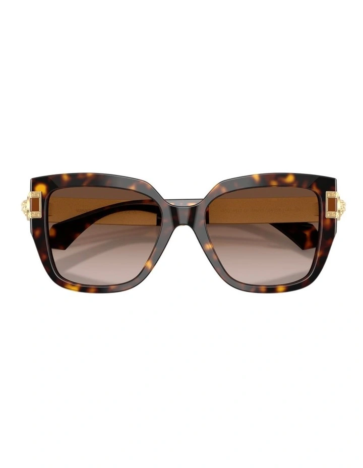 Versace Acetate Sunglasses in Brown image 4