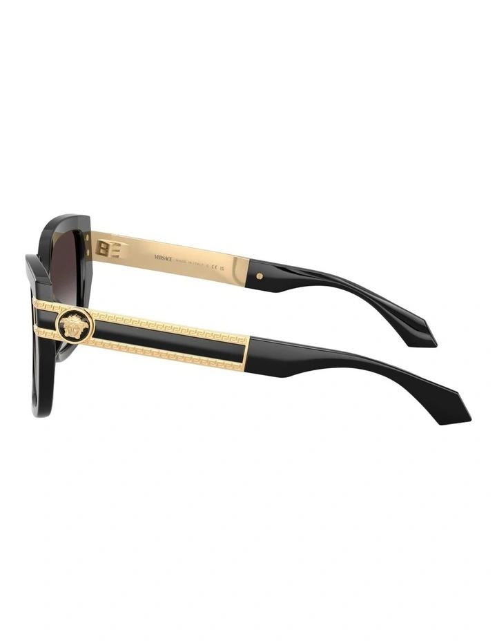 Versace Acetate Sunglasses in Black image 2