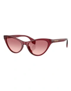 Versace  Acetate Sunglasses in Red