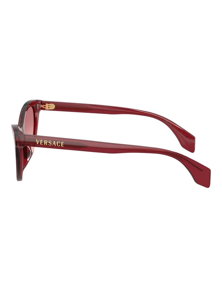 Versace Acetate Sunglasses in Red image 3