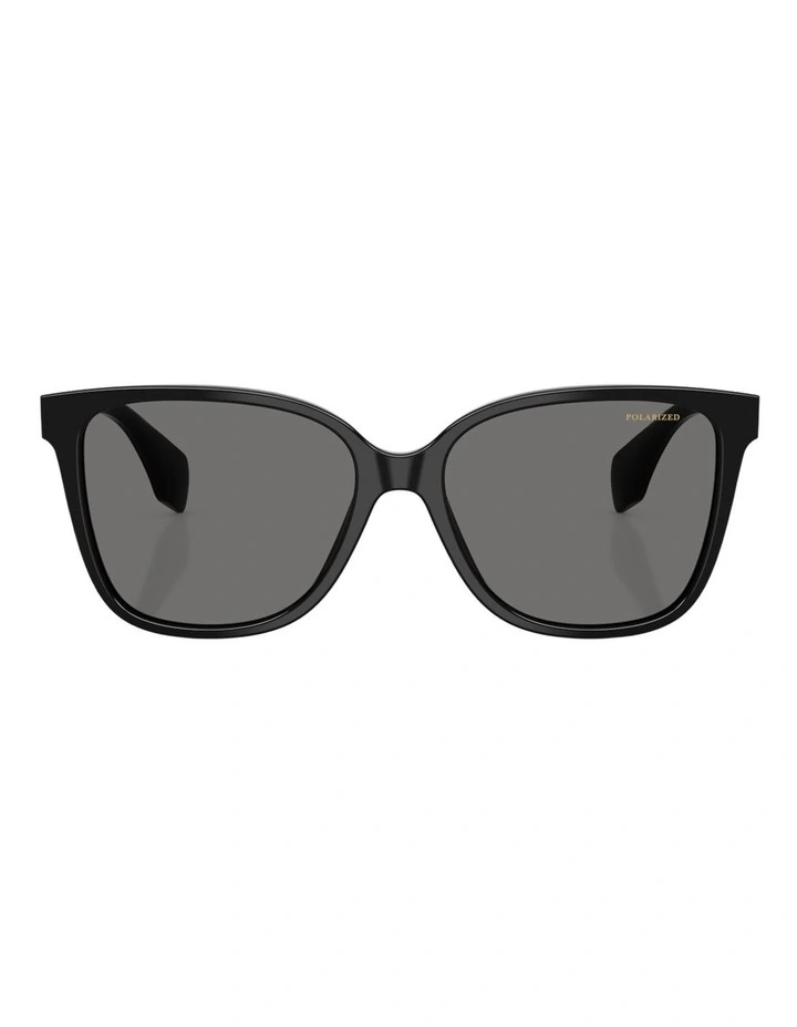 Versace Acetate Polarised Sunglasses in Black image 2