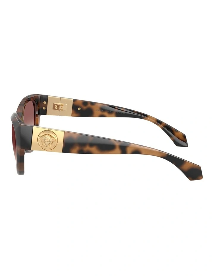 Versace Injected Sunglasses in Brown image 2