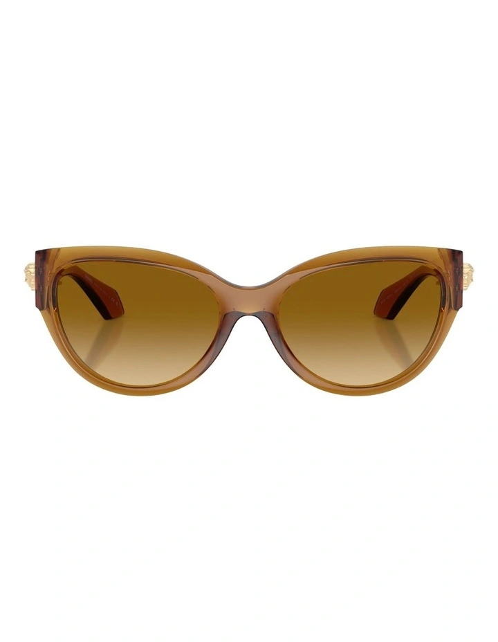 Versace Injected Sunglasses in Gold image 1