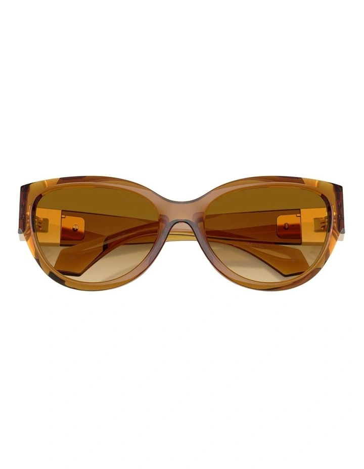 Versace Injected Sunglasses in Gold image 2