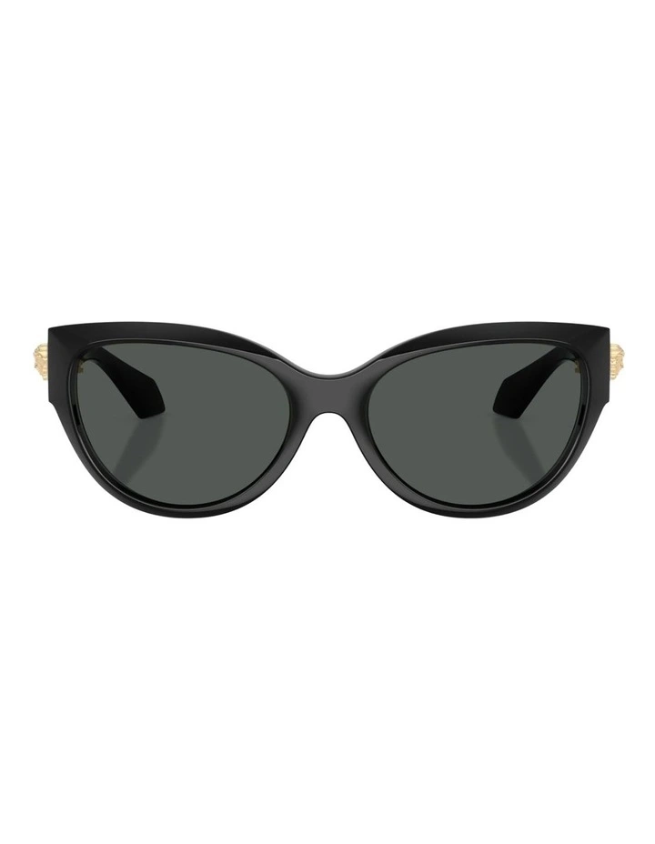 Versace Injected Sunglasses in Black image 1