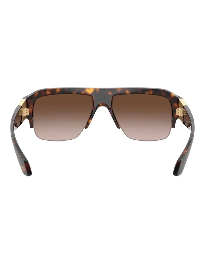 Versace Injected Sunglasses in Brown image 2