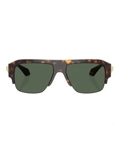 Versace VE4525U Injected Sunglasses in Brown