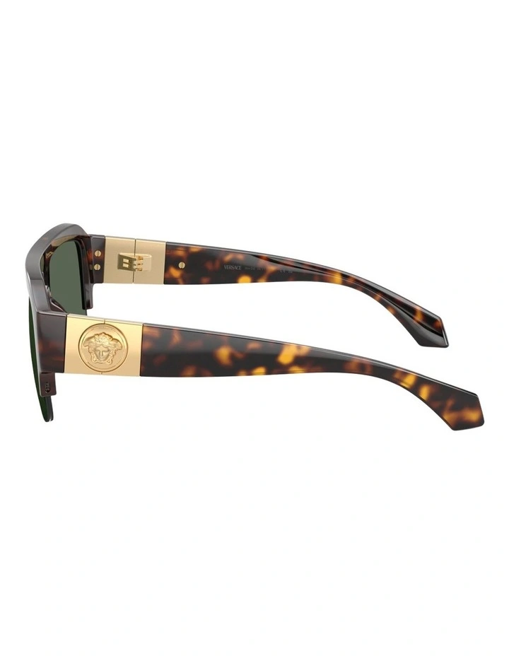 Versace VE4525U Injected Sunglasses in Brown image 3