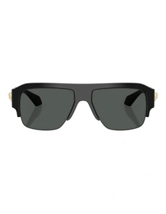 Versace  Injected Sunglasses in Black