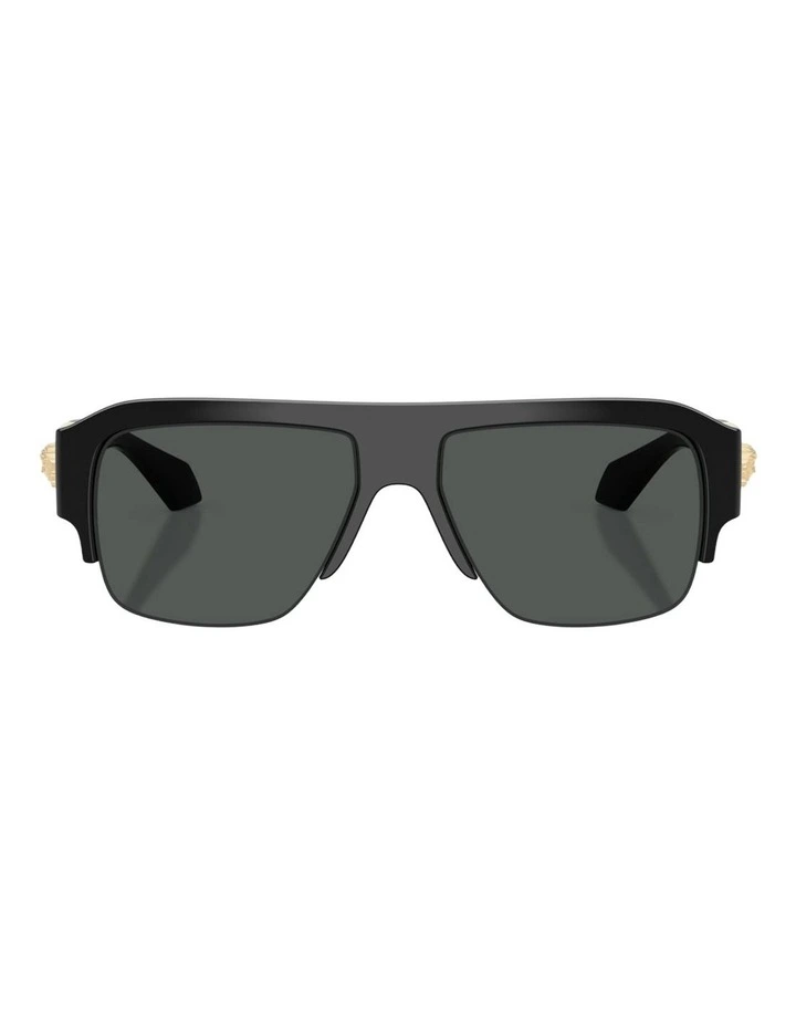 Versace Injected Sunglasses in Black image 1