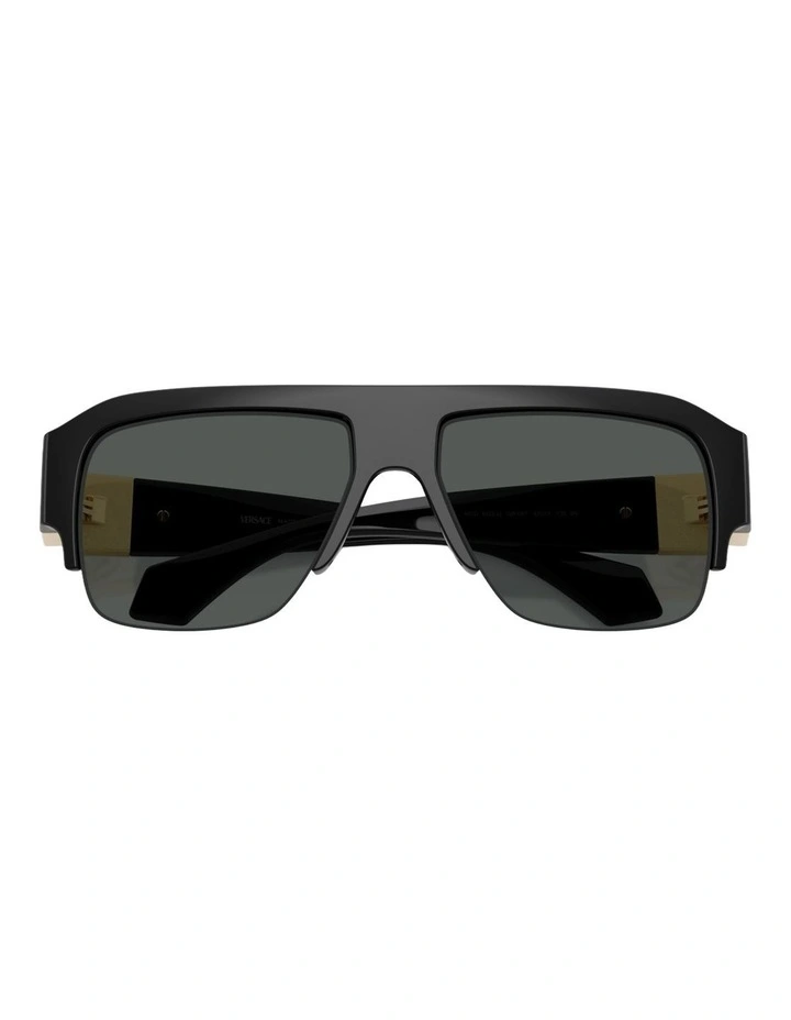 Versace Injected Sunglasses in Black image 3