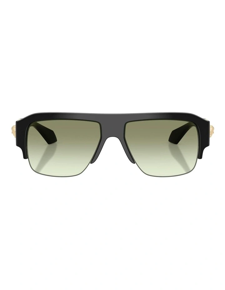 Versace Injected Sunglasses in Black image 1