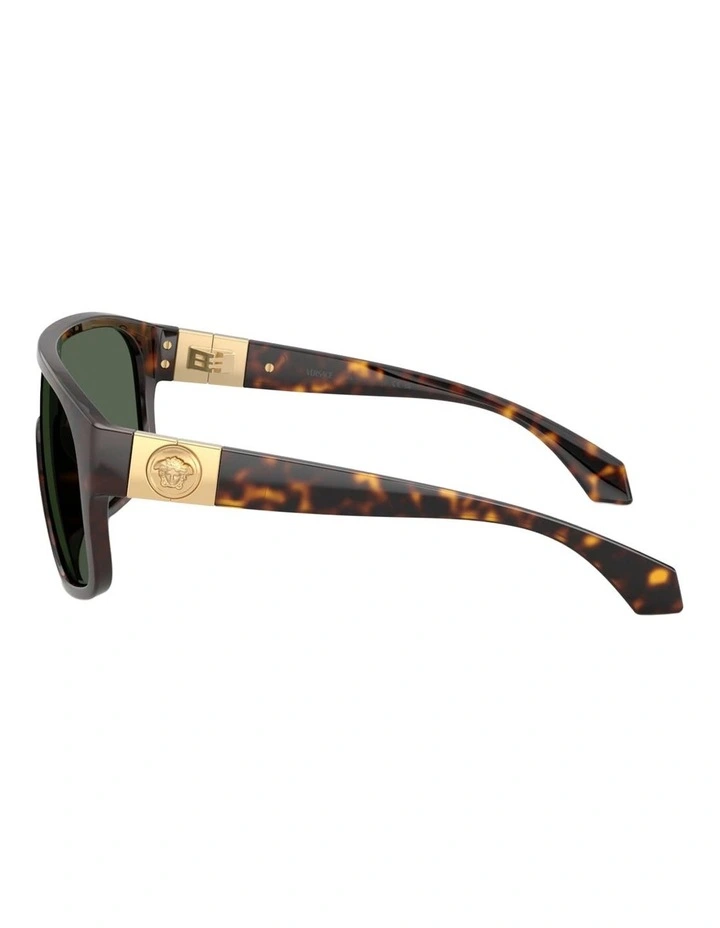 Versace Injected Sunglasses in Brown image 3