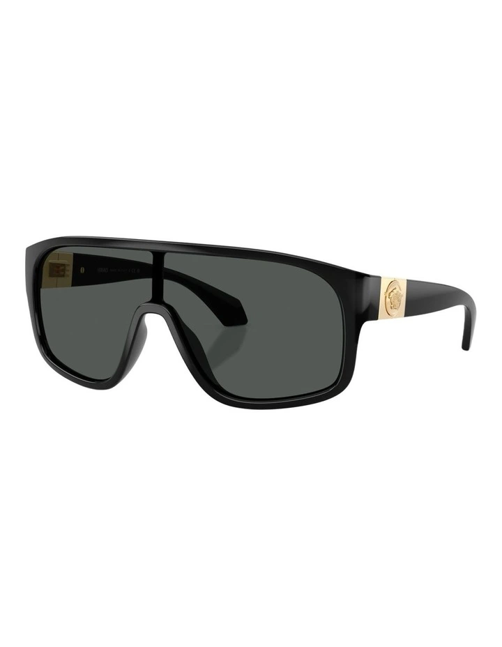 Versace Injected Sunglasses in Black image 1