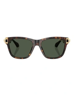 Versace  Acetate Polarised Sunglasses in Brown
