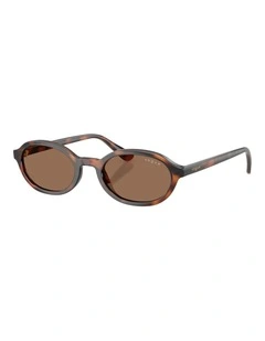 Vogue Eyewear VJ2036 Nylon Sunglasses in Brown