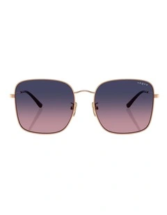 Vogue Eyewear  Metal Sunglasses in Pink