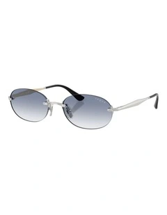 Vogue Eyewear  Metal Sunglasses in Silver