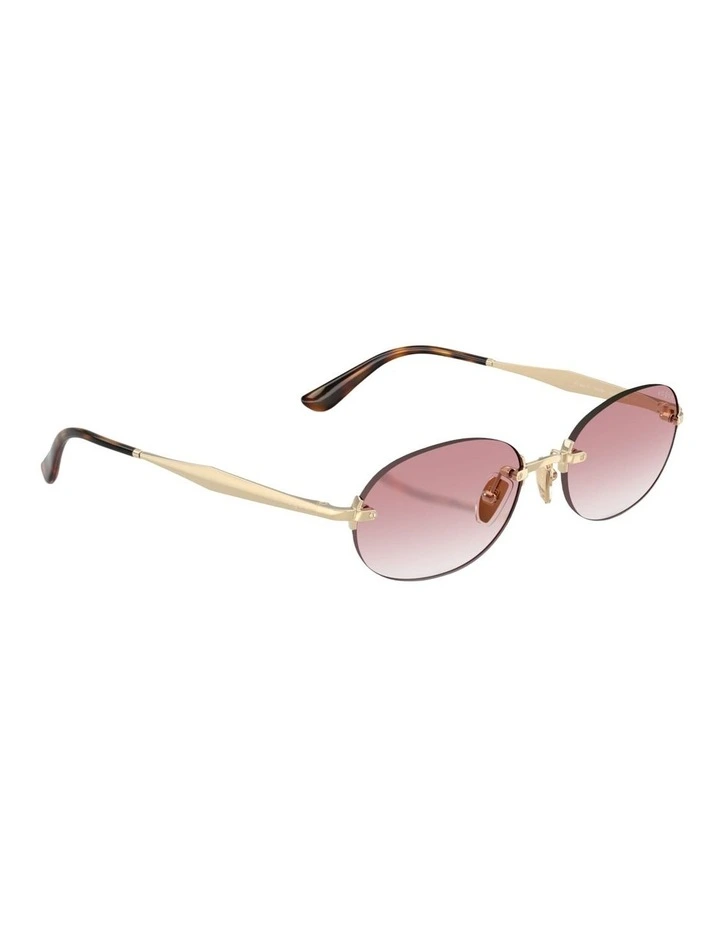 Vogue Eyewear Metal Sunglasses in Gold image 5