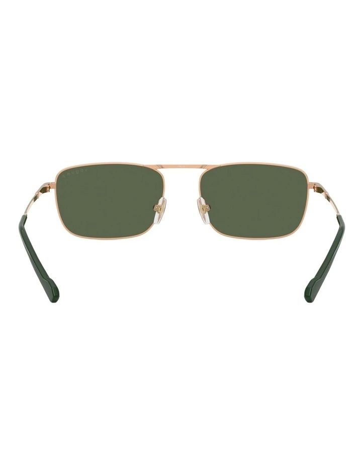 Vogue Eyewear Metal Polarised Sunglasses in Pink image 1