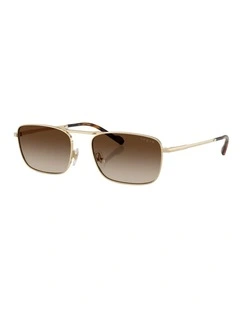 Vogue Eyewear  Metal Sunglasses in Gold