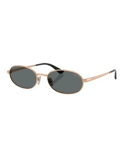 Vogue Eyewear  Metal Polarised Sunglasses in Pink