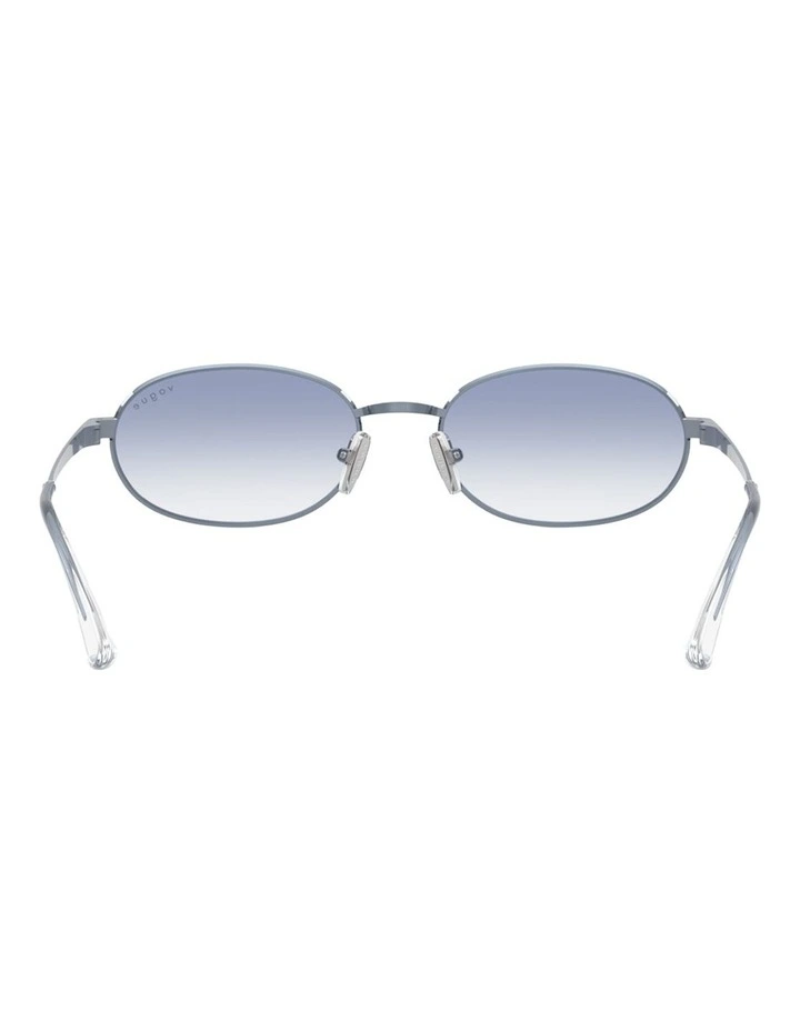 Vogue Eyewear  Metal Sunglasses in Blue image 3