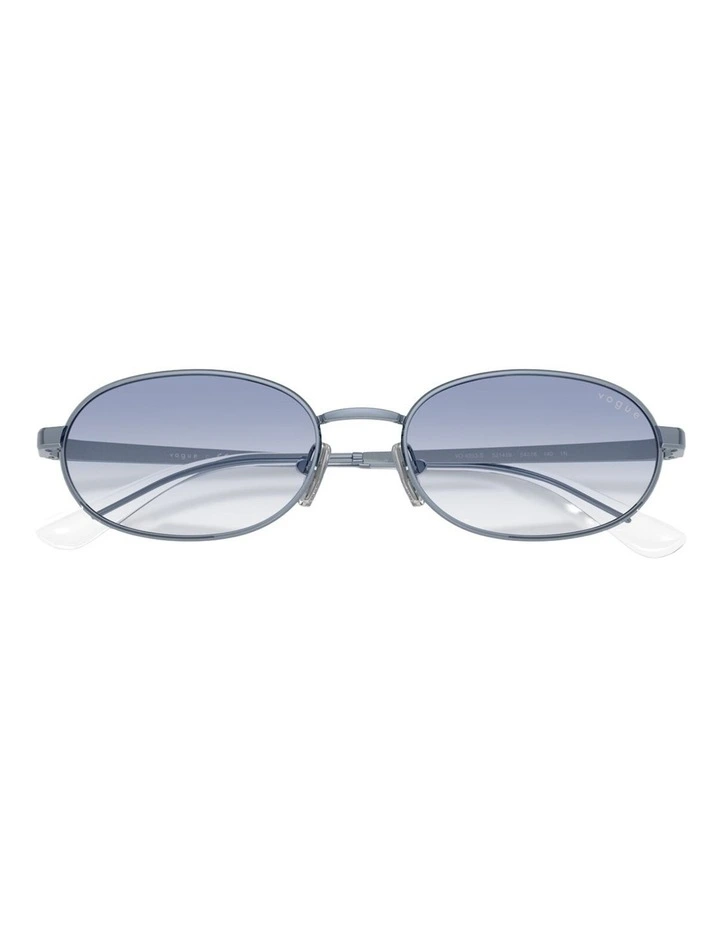 Vogue Eyewear  Metal Sunglasses in Blue image 4