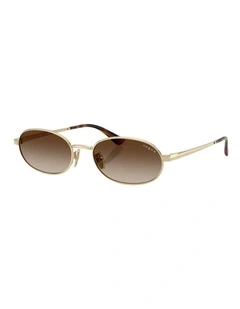 Vogue Eyewear  Metal Sunglasses in Gold